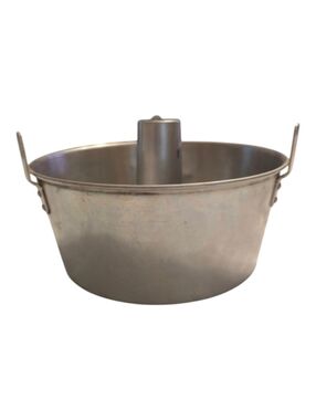 VTG Comet Aluminum Angel Food Cake Tube Pan W Cooling Legs 2P USA 9" x 4-1/4"